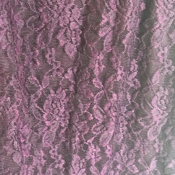 Purple lace dress size 10 - Picture 2 of 2